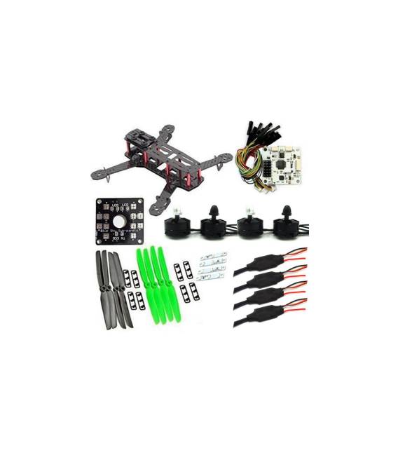 Quadro Quadro LHI QAV 250mm Racing + CC3D Flight Controller + motore MT2204 2300KV + Simonk 12A ESC + elica 5030