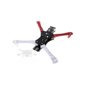 L450 4-Axis Quadcopter Frame Mini H Quad Bianco Rosso