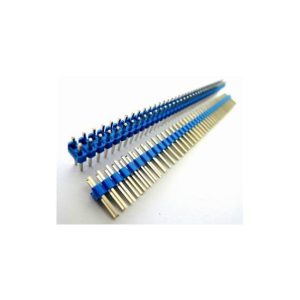 4 Pezzi Blue 2*40 2.54 in rame placcato in oro, Maschio pin header