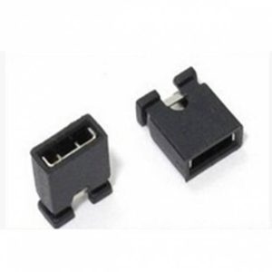 100 Pezzi 2.54 Coperchio jumper pin singola fila, blocchi di corto circuito, blocchi di collegamento,
