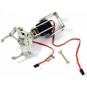 Braccio Robotico 2DOF con Pinza e Servo Motore