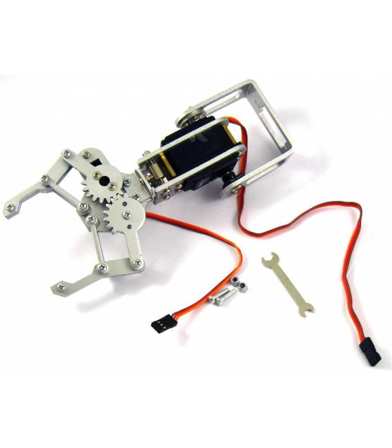 Braccio Robotico 2DOF con Pinza e Servo Motore