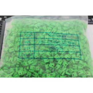 Kit Jumper Shunt 2.54mm – Colore Verde – 2000 Pezzi