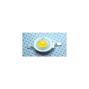 2 pezzi Chip Led 1W, 350MA, 3.2v-3.4v, bianco brillante 6000K-6500K, bianco caldo 3000K-3500K, 100-110 lm quattro fili d'oro 1,2