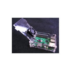 Custodia trasparente Raspberry pi 3 con ventola1