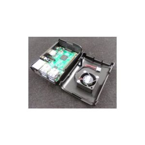Custodia Black Raspberry pi 3 con Fan2