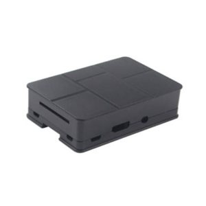 Custodia in plastica Raspberry Pi ABS nero Custodia professionale in plastica ABS di alta qualità