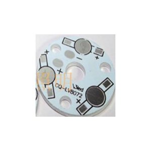 4 Pezzi 3 * 1 w Alluminio plate Dissipatore Led