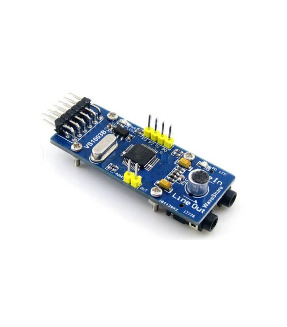 VS1003B Scheda MP3 VS1003 WMA WAV Codec audio Decodifica Codifica Sviluppo Modulo