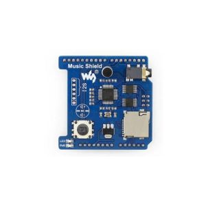 Music Shield Arduino Scheda Espansione for Audio Play/Record VS1053B Onboard Music Moduel Compatibile Arduino UNO, Leonardo, NUC