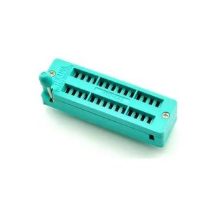 28-pin ZIF test socket IC Corpo stretto 228-3341