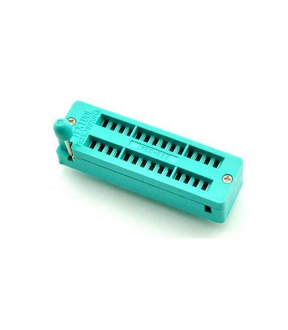 28-pin ZIF test socket IC Corpo stretto 228-3341