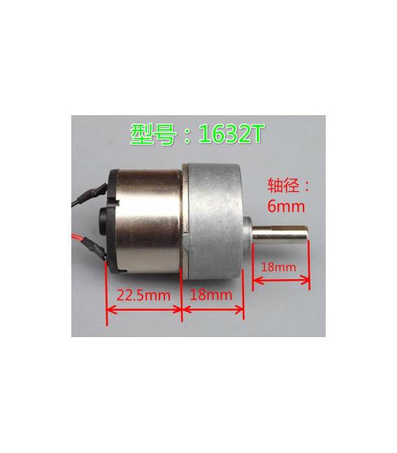 HN330A-1632T Motore DC 4,5 - 12V con Motoriduttore