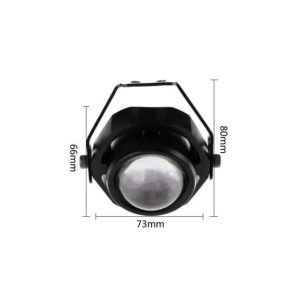 Mini Faretto LED 10W 12V – 700 Lumen 6500K Bianco per Esterni e Interni