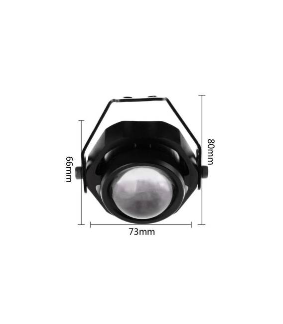 Mini Faretto LED 10W 12V – 700 Lumen 6500K Bianco per Esterni e Interni