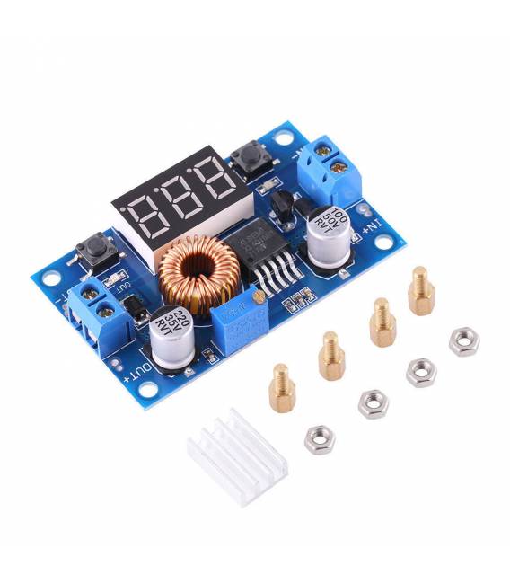 5A 75W DC-DC Step Down Modulo Convertitore Regolabile Tensione con Display