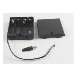 Slot Batterie 4AA Pulsante ON/OFF con Cover