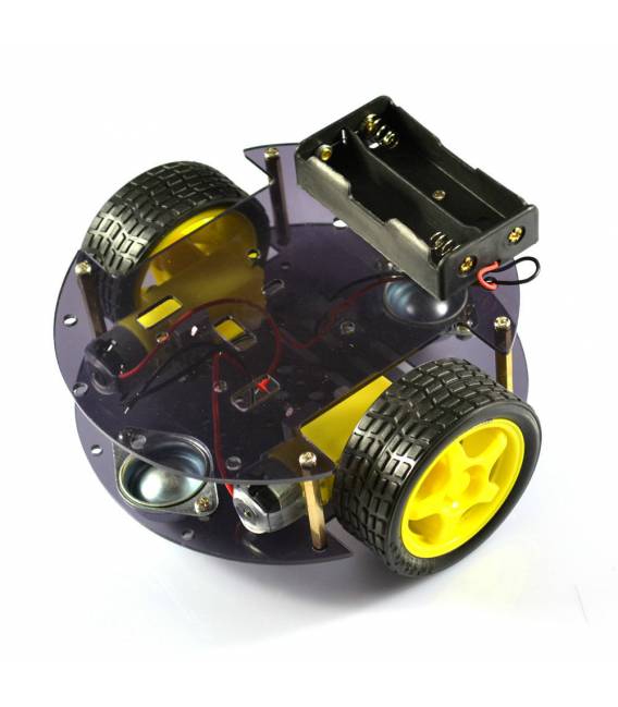 Kit Smart Car Macchia Chassis DIY 2WD 2 Motori N20 + Ruota Omnidirezionale Arduino