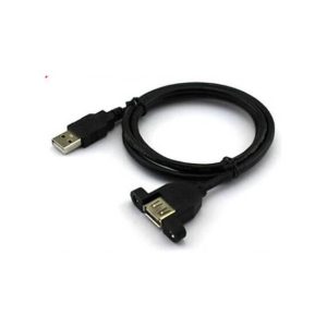 Cavo 30cm da USB 2.0 A Maschio a USB Femmina da pannello con viti