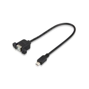Cavo 30CM convertitore da Micro USB a USB-B montaggio da pannello