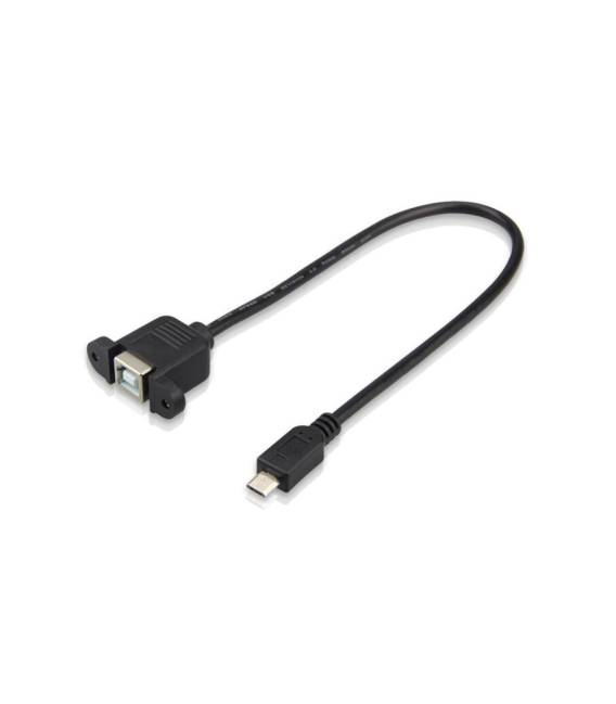 Cavo 30CM convertitore da Micro USB a USB-B montaggio da pannello
