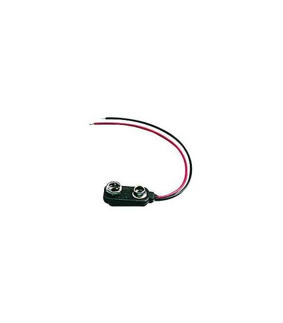 2 Pezzi Cavo connettore Batteria 9V clip snap op Arduino