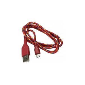 Corda intrecciata a trazione micro usb 1 metro