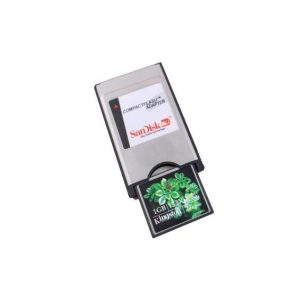 Scheda Memoria CF 1GB + PCMCIA Adattatore per Macchine CNC CF1GB