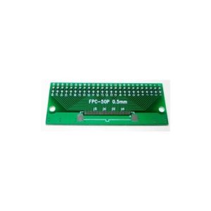 Piastra Adattatore da FPC-50P-0.5mm a DIP 1mm