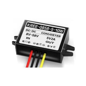 Regolatore di tensione Buck Step Down DC-DC KREE-0858-5-10W Convertitore da 8V-58V to 5V 2A