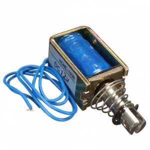 Elettromagnete a Solenoide DC12v 2A 10mm 20N Ritorno a Molla Lineare
