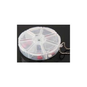 Scatola da 7 pezzi in plastica