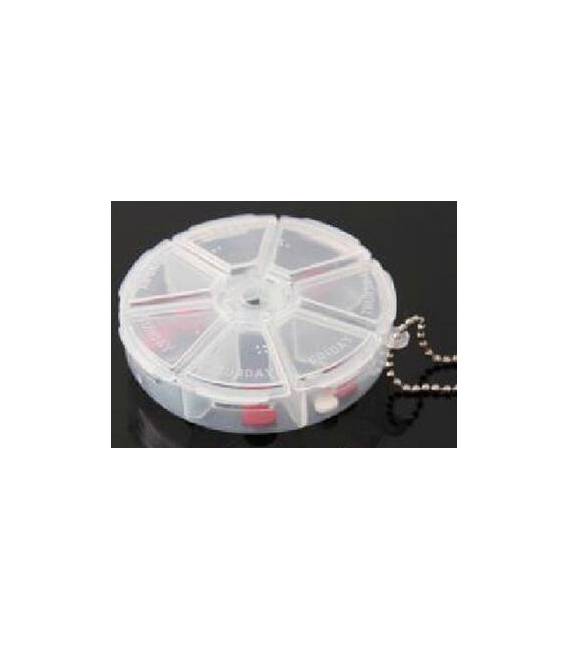 Scatola da 7 pezzi in plastica