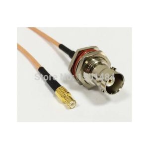 Cavo Connettore BNC Femmina a MCX Maschio RG316 Lunghezza 18CM