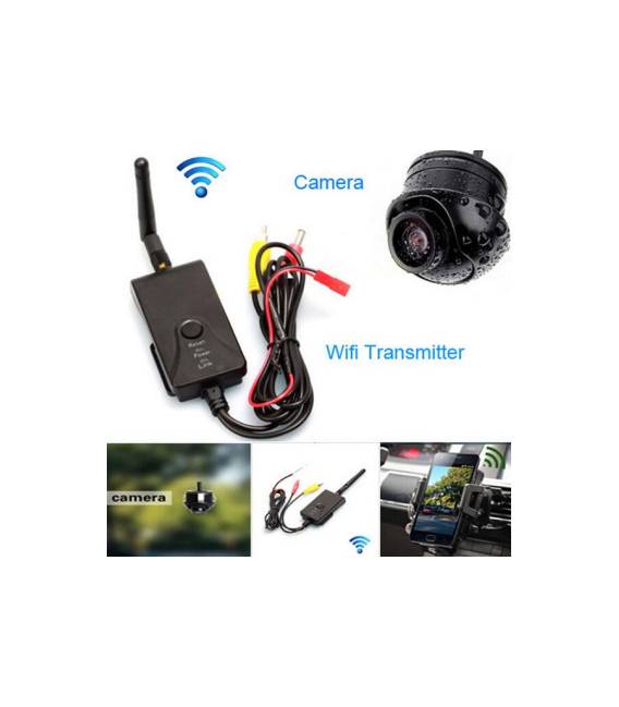Kit Telecamera Retromarcia e Trasmettitore Wi-Fi Fochtech per iOS e Android