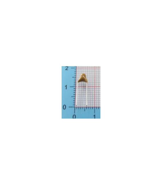 10 Pezzi Monolitico Condensatore 473 0.047UF 50V pin pitch 5.08MM Promise capacitance