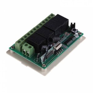 433Mhz RF Wireless Controllo Remoto Telecomando Universale code grabber Radio Trasmettitore Ricevitore DC12V 4 CH
