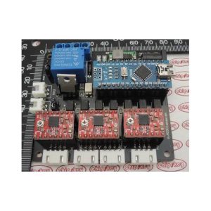 3 Assi Scheda di Controllo NANO DIY con Driver per Motori Passo - Passo per macchine CNC, Taglio Laser.