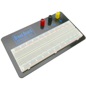 Basetta sperimentale breadboard ZY-201, 830 fori con boccole