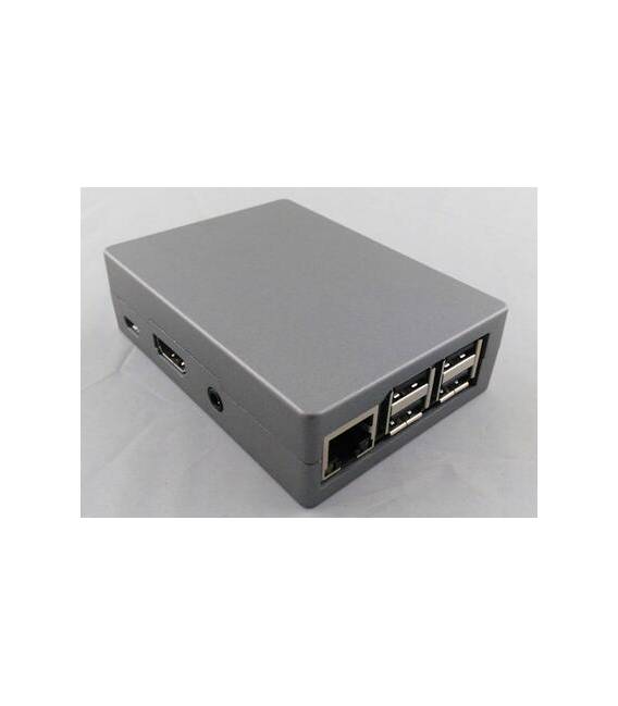 Case in Alluminio Grigio per Raspberry Pi 3