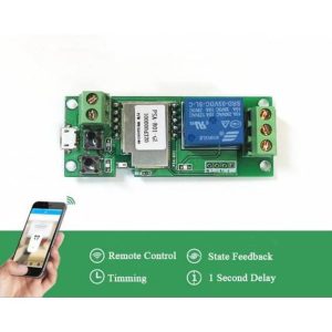 DC5v JOG Pulsante Auto Bloccante Controllo Remoto Smart Home Wifi Wireless