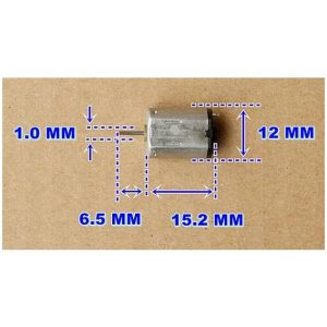 Motore Brushless N20-10170 3V-6V 25.000 giri / min
