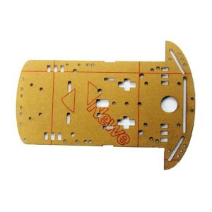 Piastra in Acrilico per Smart Car 2WD DIY