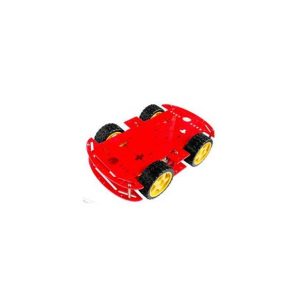 Kit DIY Smart Car Macchina 4WD Rosso Arduino