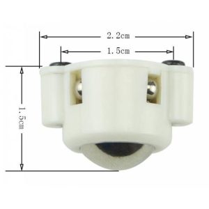Ruota Omnidirezionale MiniQ 3PI per Smart Car con Motore N20