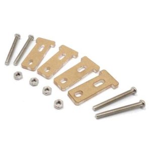 Kit Staffe Montaggio Motori DC per Smart Car, Robot, Rover