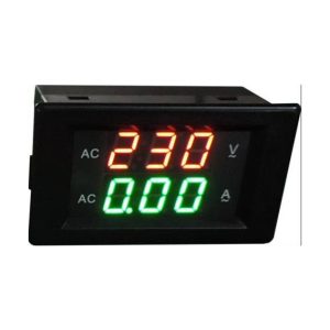 YB4835VA 300V 200A Voltmetro Amperometro Digitale Display Doppio Led Verde e Rosso