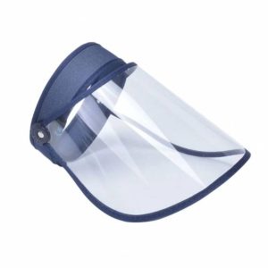 Maschera saliva, cappuccio BLU saliva